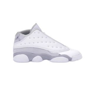 NIKE Air Jordan 13 Retro Low 'Pure Platinum' Sneakers Size 6Y/W7.5